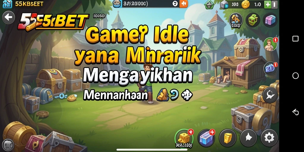 Tampilan gameplay 55KBET yang menarik dan interaktif