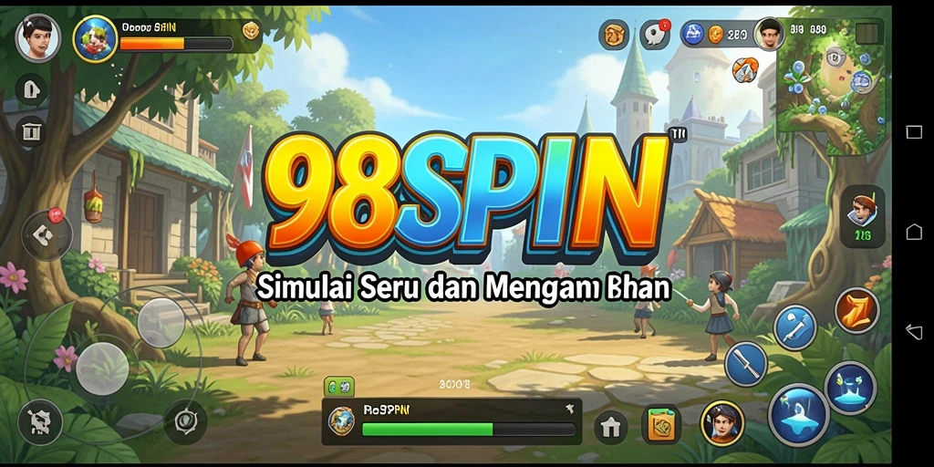 Menampilkan gameplay seru dalam 98SPIN dengan interaksi menakjubkan.