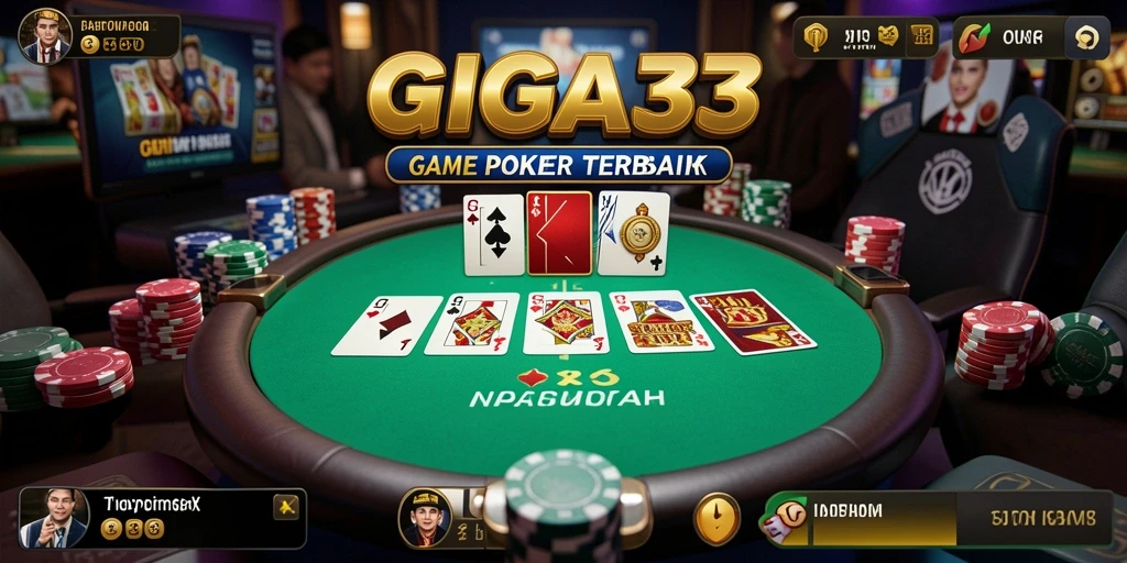 Tampilan gameplay GIGA33 yang seru dan menantang.