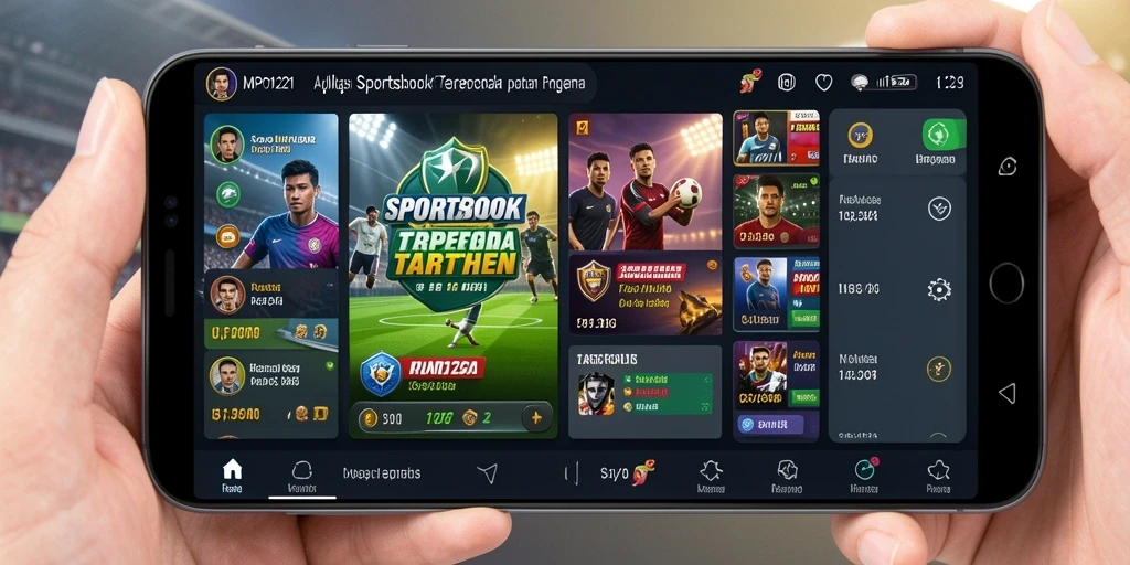 Tampilan menarik dari aplikasi Sportsbook MPO1221 dalam aksi taruhan.