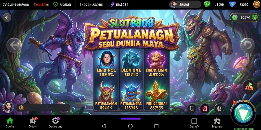 Gameplay SLOT8808 yang seru dan penuh tantangan.